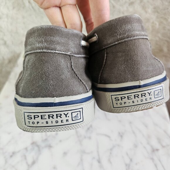 Sperry Top-Sider  0777867 Men's Halyard Gray Casual Low Top Boat Shoes Size 9M - Picture 8 of 8